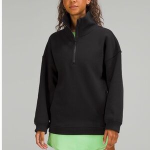 Lululemon thick fleece half zip